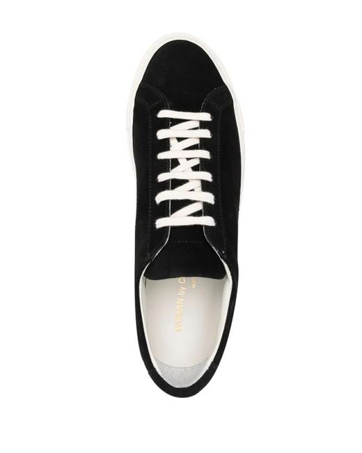 Common Projects Black Achilles Low-Top Sneakers
