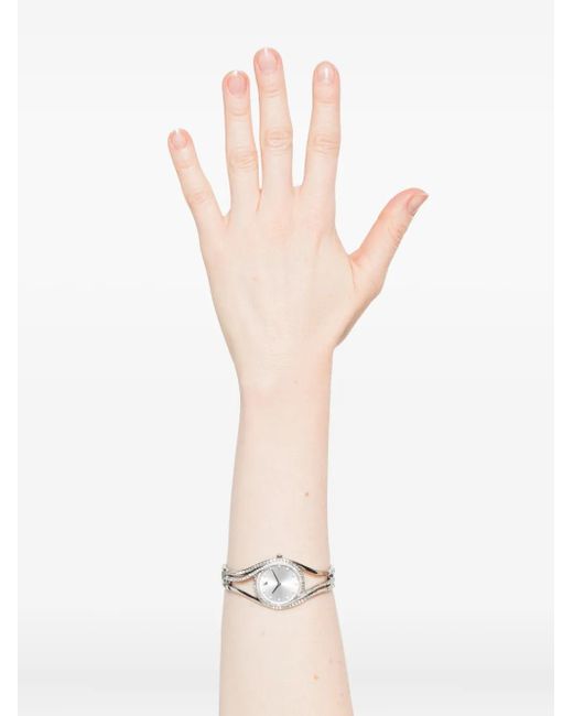 Swarovski White Steel Crystal Baguette 32Mm