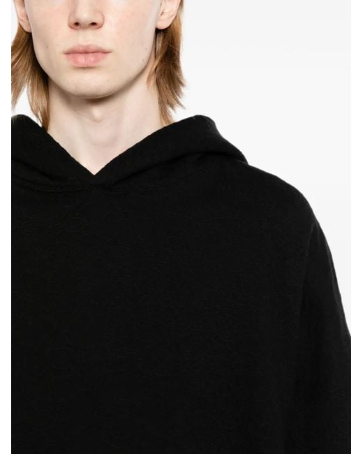 Le Mont St Michel Black Mononoke-Print Hoodie for men