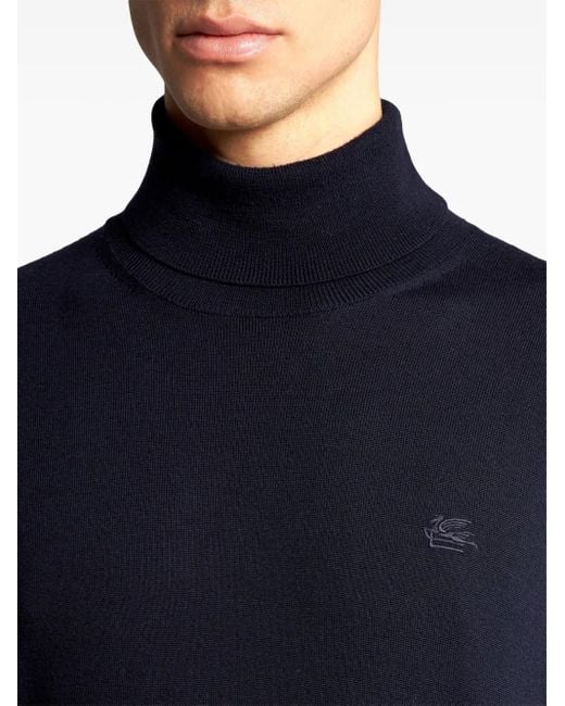 Etro Blue Sweater for men