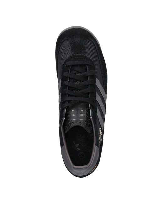 Adidas Black Sl 72 Three Stripes Sneakers for men