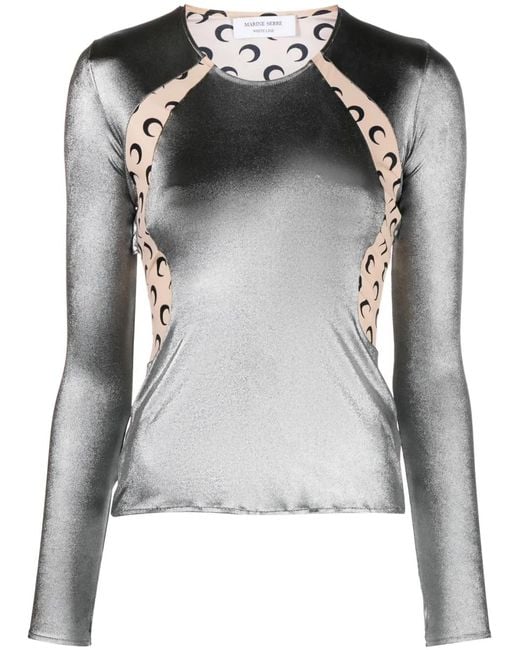 MARINE SERRE Black Topwear