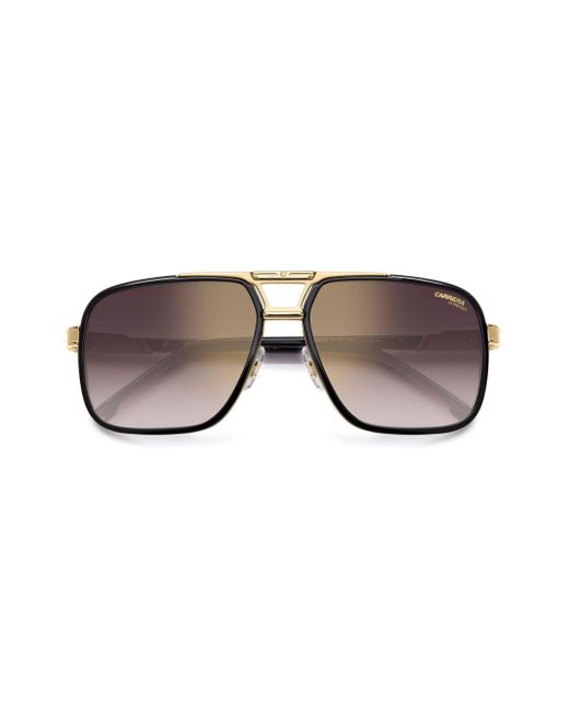 Carrera Brown Logo-Engraved Sunglasses