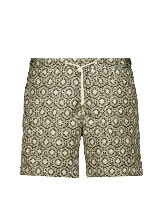 Orlebar Brown Green Bulldog Swim Shorts for men