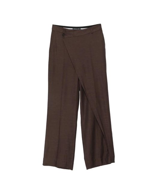 Herskind Brown Alina Buttoned Trousers