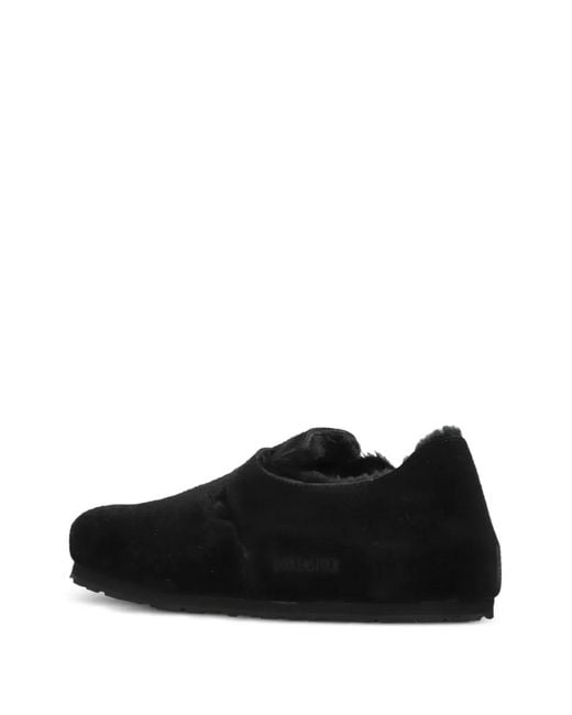 Birkenstock Black London Shearling Shoes