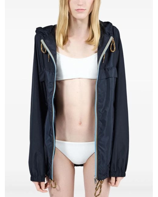 Prada White Tie-Side Bikini Bottoms