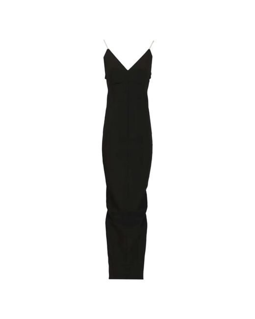 Rick Owens Black Maillot Gown