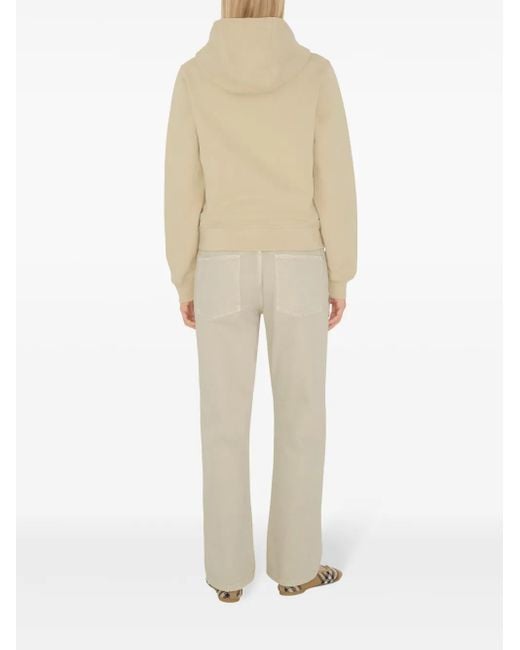 Burberry Natural Cotton Hoodie