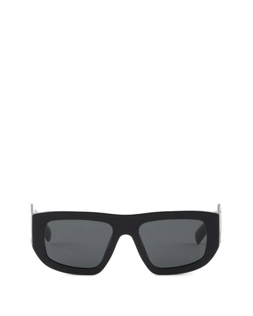 Prada Black Sunglasses With Triangle Logo