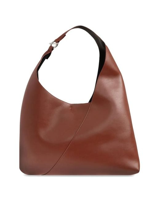 Borsa Tote Con Anello di Samsøe & Samsøe in Brown