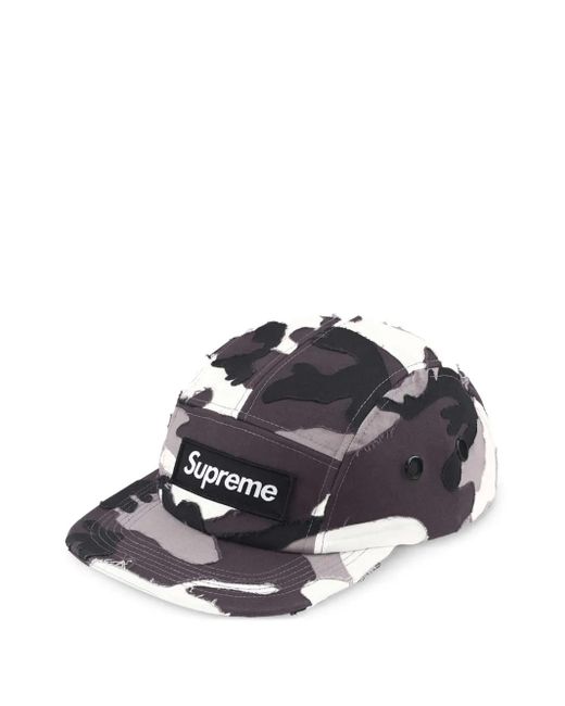 Supreme Gray Camo-Print Cap for men