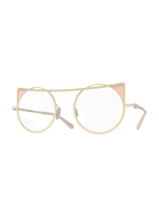 Occhiali Geometrici di Gamine in White