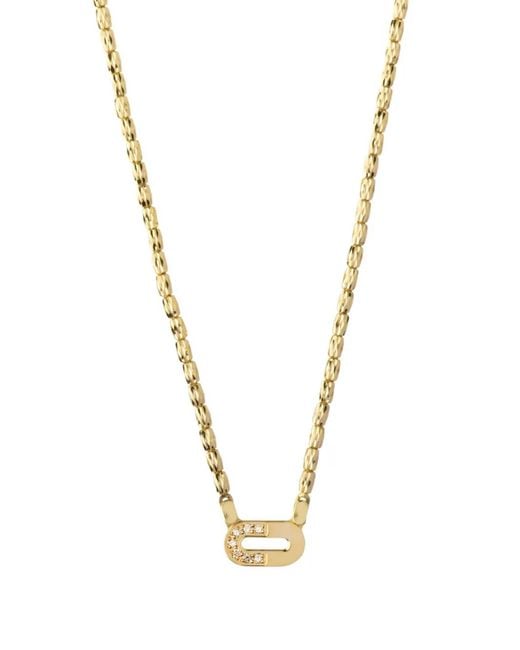 Officina Bernardi Metallic 18Kt Dea Diamond Necklace