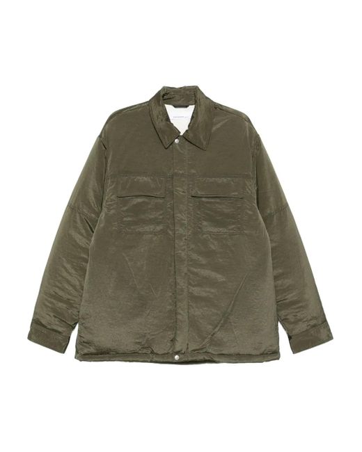 Oamc Peacemaker Green Flap-Pocket Jacket for men