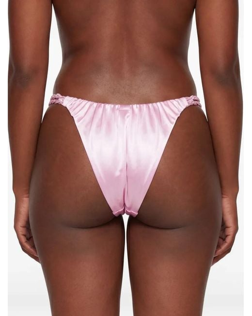 Isa Boulder Pink Reversible Bikini Bottom