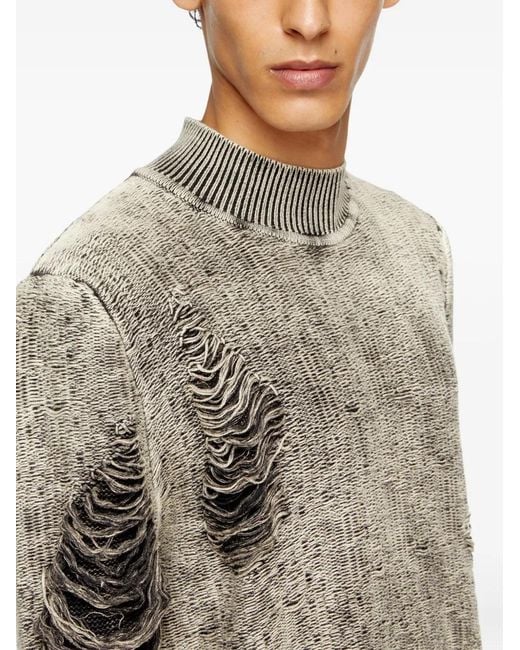 DIESEL Gray Turtlenecks for men