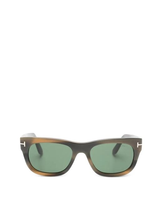 Tom Ford Green Marshall Square-Frame Sunglasses