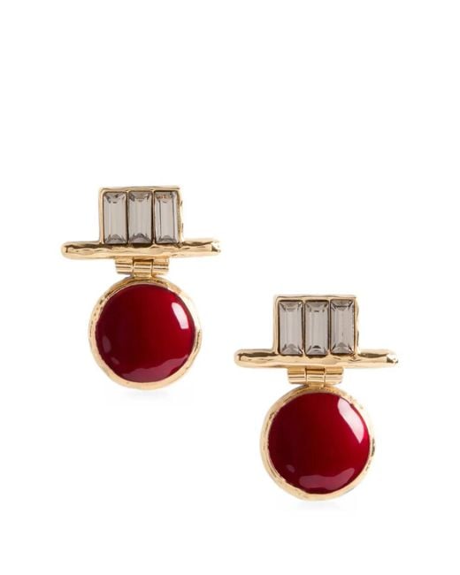 LaDoubleJ Brown Shen Loop Earrings