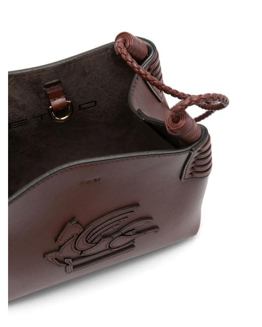 Etro Brown Mini Libra Cross Body Bag