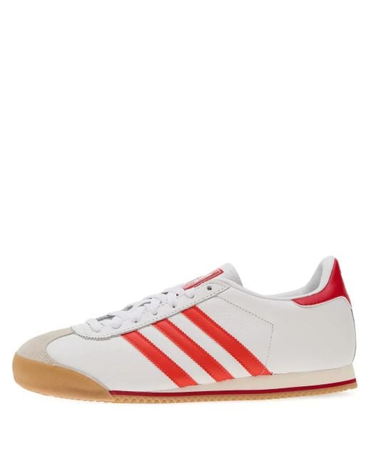 Adidas K74 Sneakers mit drei Streifen in Pink für Herren