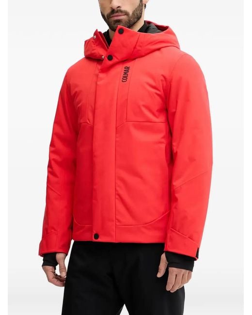 Colmar Red Hooded Pocket Jacket for men