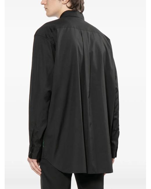 Comme des Garçons Black Cut-Out Shirt for men