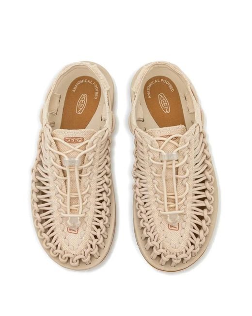 Keen White Uneek Sneakers for men