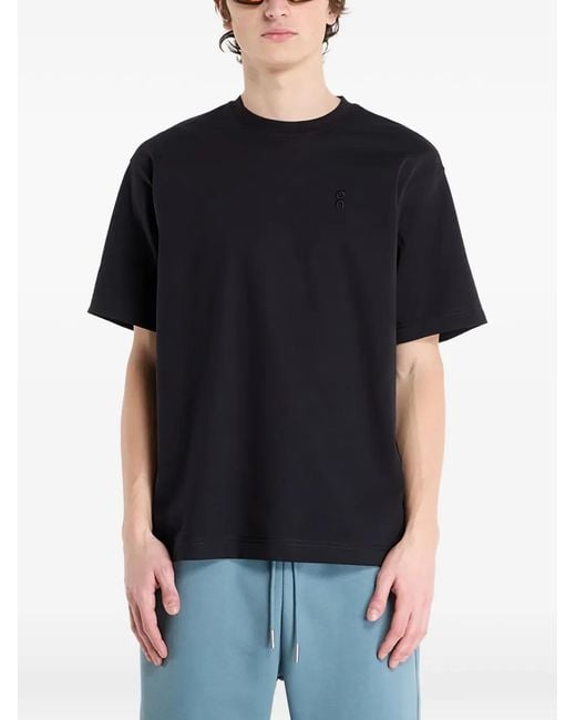 On Shoes Black Clube Collective T-Shirt for men
