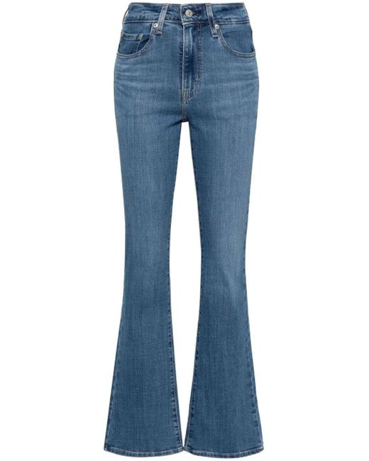 Levi's 725 High-rise Bootcut Jeans in Blue