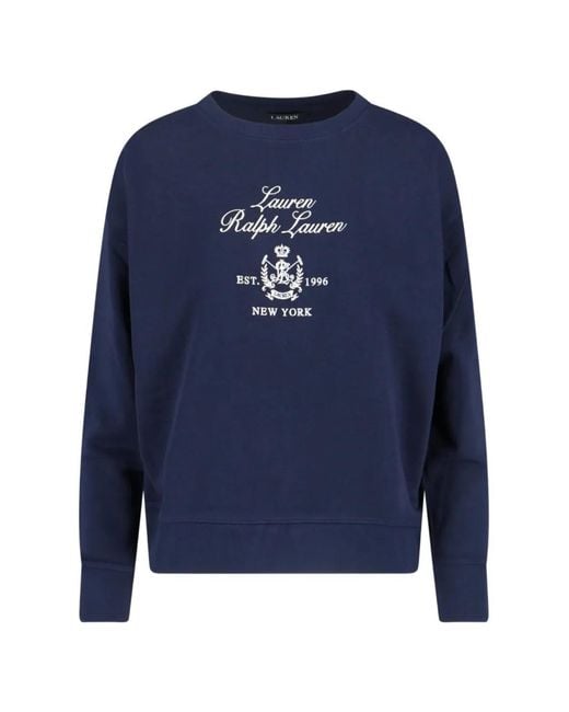 Ralph Lauren Blue Logo Sweatshirt