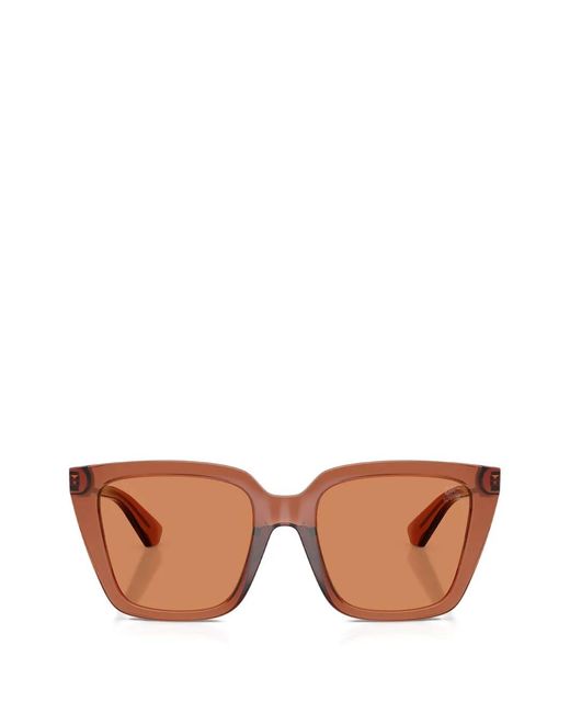 Burberry Pink Square Frame Sunglasses