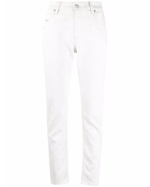 DIESEL White Krailey Joggjeans Straight-Leg Jeans