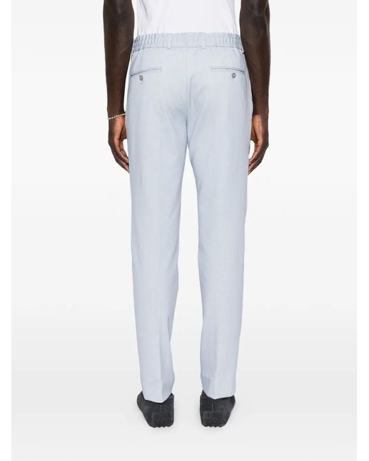Karl Lagerfeld Blue Pace Drawstring Trousers for men