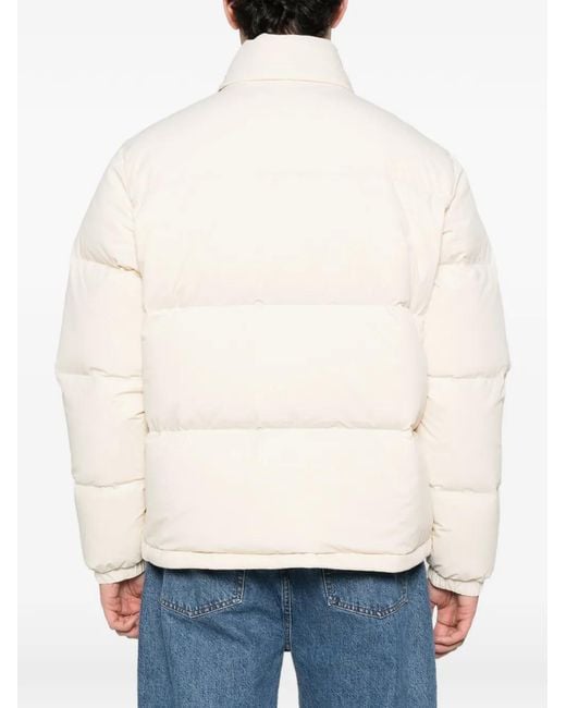 Lacoste White Doudoune Zippée for men