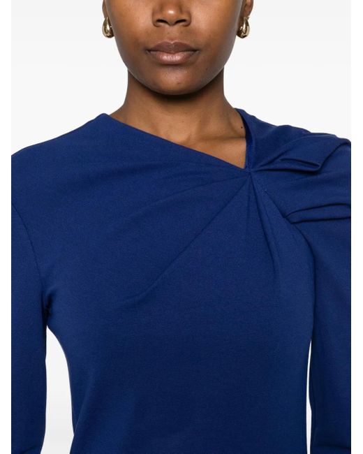 Emporio Armani Blue Midi Dress