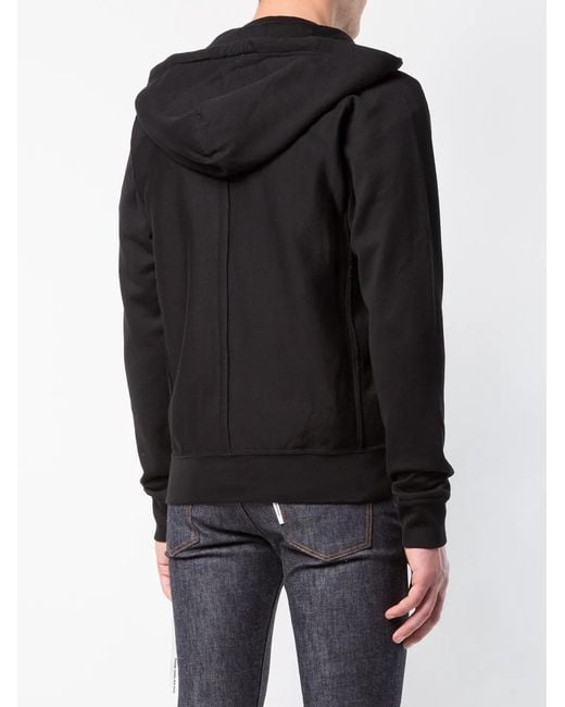 TAKAHIROMIYASHITA The Soloist Black Full-Zipped Hoodie for men