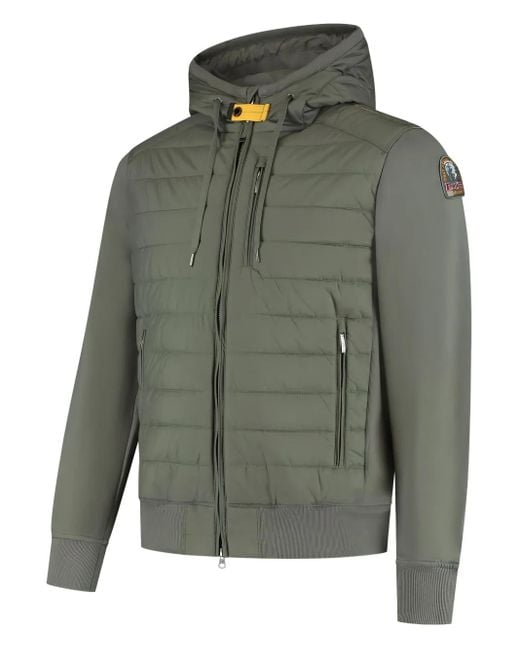 Parajumpers Green Ivor Padded Jacket for men