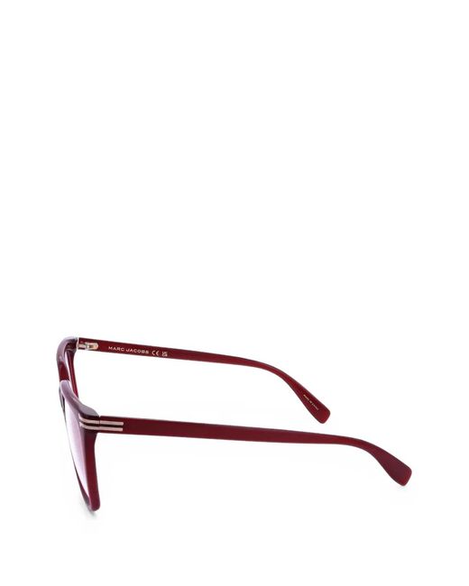 Marc Jacobs Red Square-Frame Glasses
