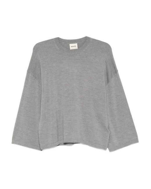 Khaite Darcy Wollen Trui in het Gray