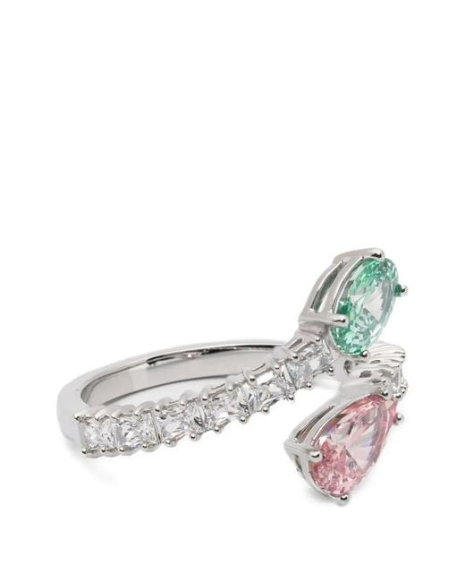 Swarovski Metallic X Ariana Grande Capsule Teardrop Band Ring