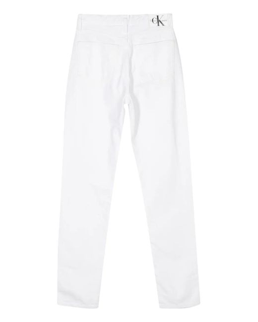Calvin Klein White Authentic Jeans