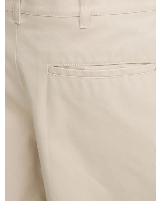 Shorts Con Tasche A Filetto di HELIOT EMIL in Natural da Uomo