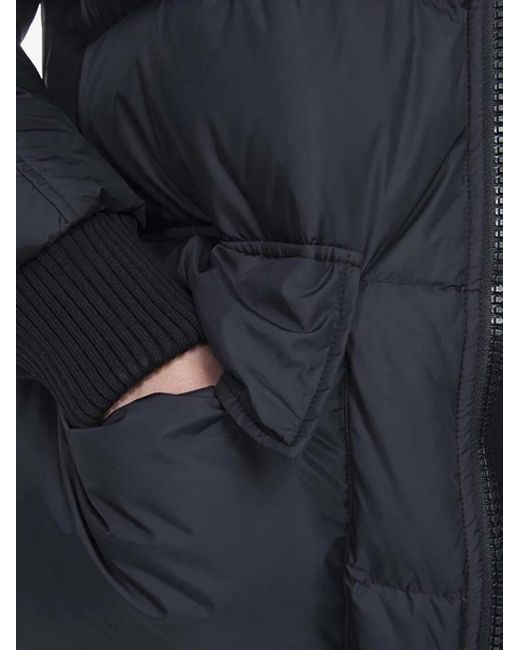 Iceberg Gefütterte Kapuzenjacke mit Logo in Blue für Herren