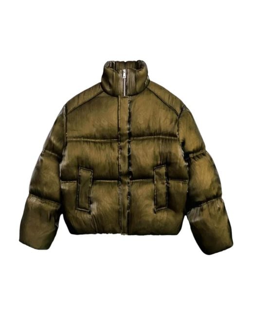 Only the Blind Green Woodland Padded Jacket for men