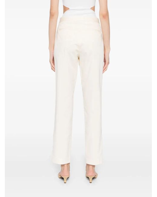 Fabiana Filippi White Deruta Trousers