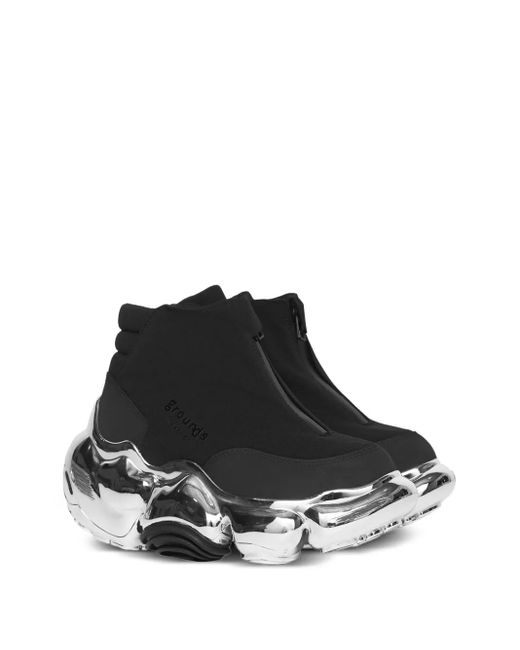 【Grounds】Moopie Weather Chrome(39/25cm) MOOPIE WEATHER CHROME BLACK / CHROME @grounds.official
