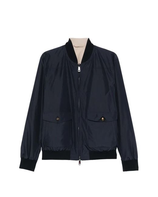 KIRED Blue Penna Button Pocket Jacket for men