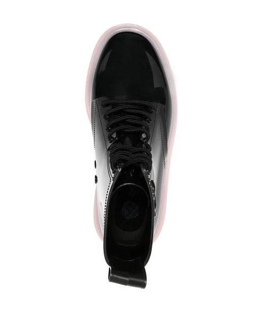 Viktor & Rolf Black Coturno Couture Boots