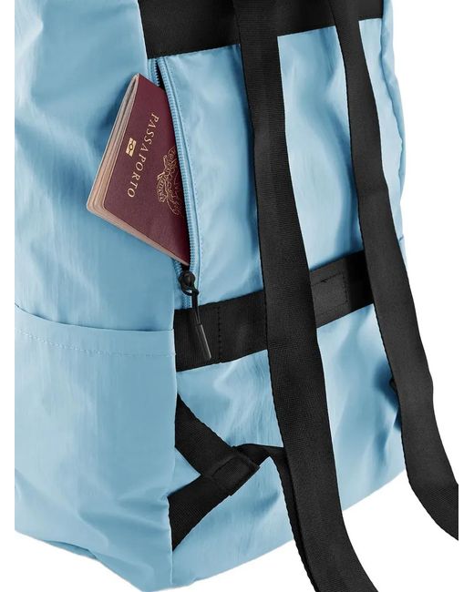 Crash Baggage Blue Soft Rucksack 2.0 Buckle-Fastening Backpack